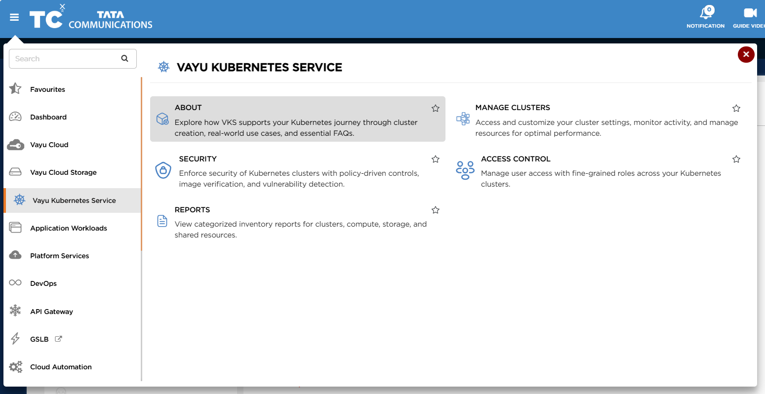 Manage Cluster