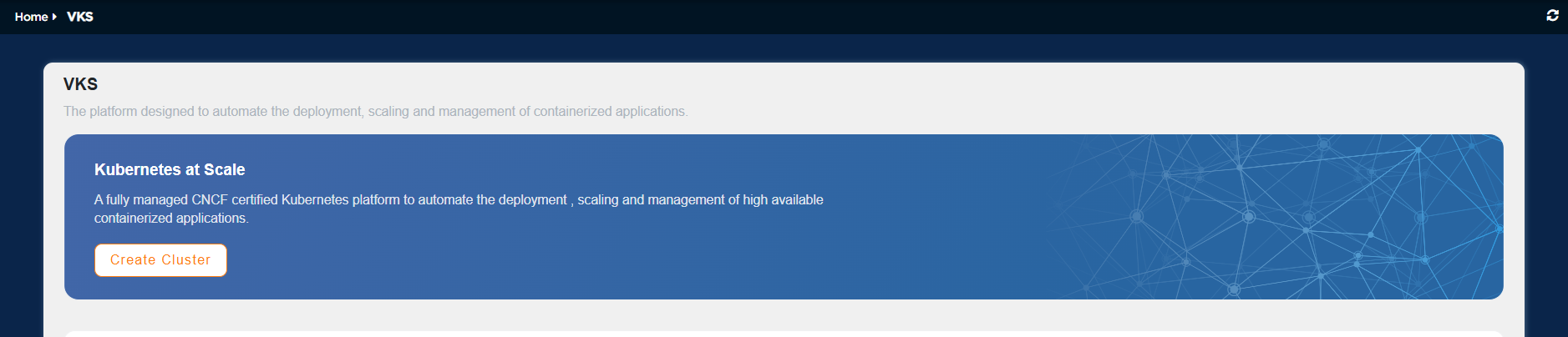 Create Cluster