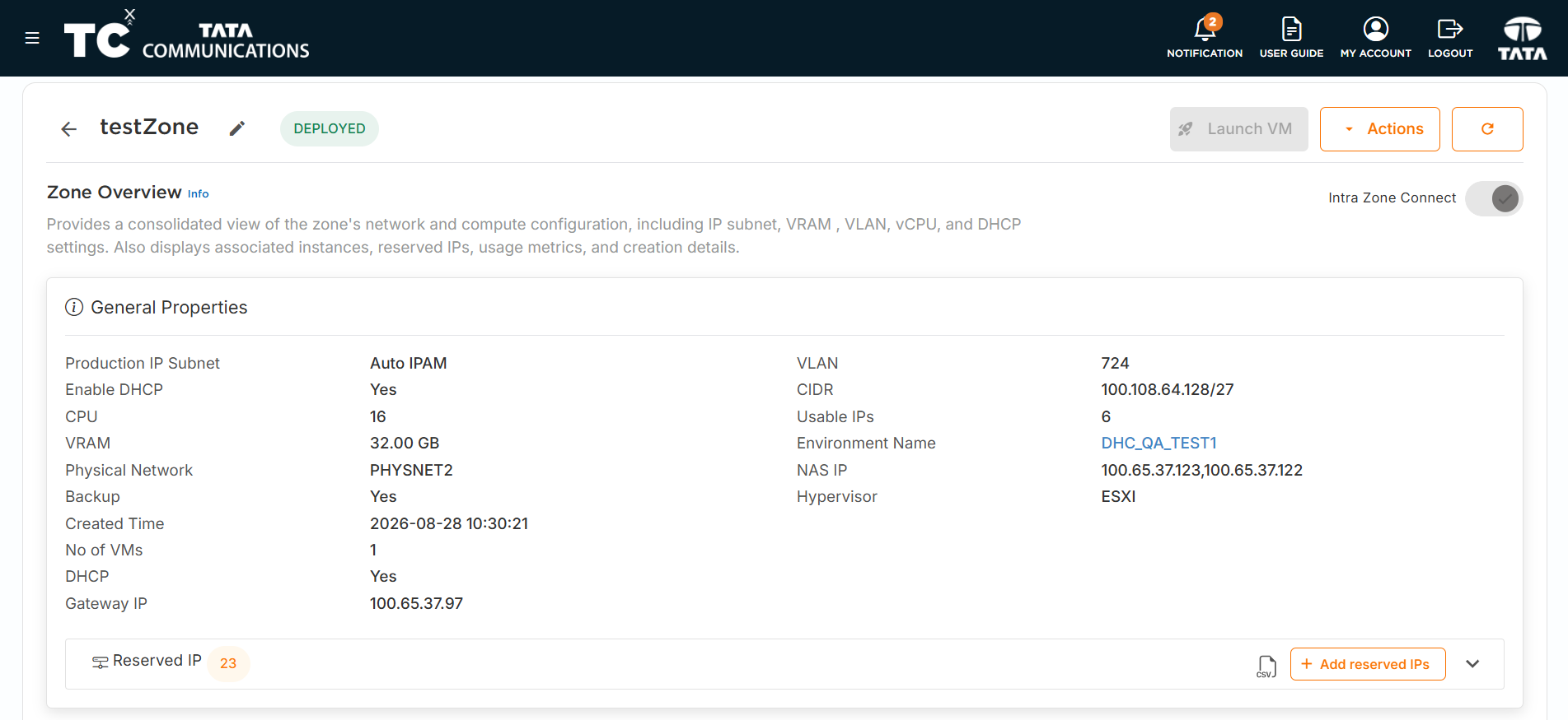NAS IP