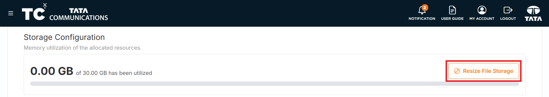 Resize Volume