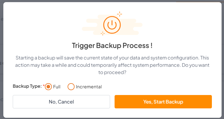 Backup Management